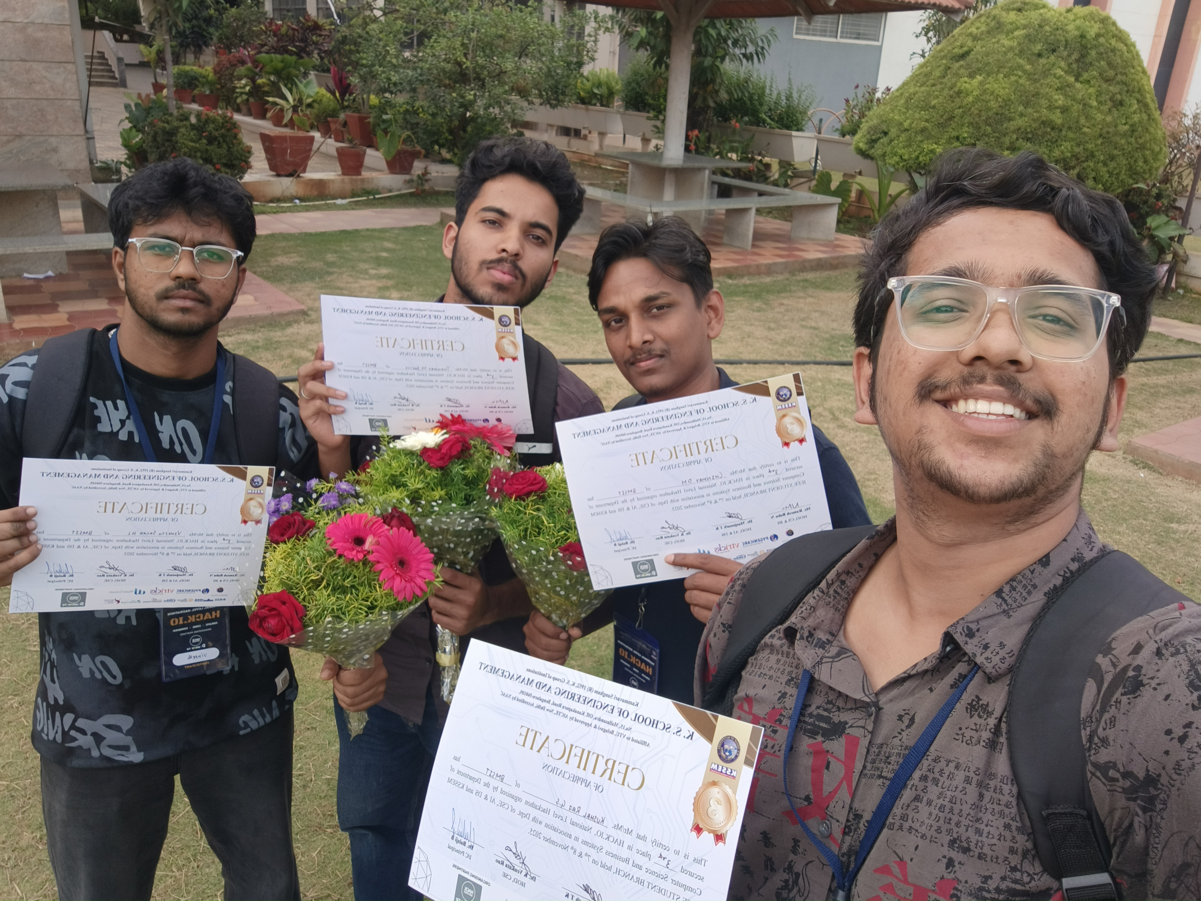 3rd Place in National Level Hackathon